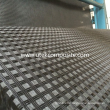 Bitumen Coated Polyester Geogrid with Light Weight Nonwoven